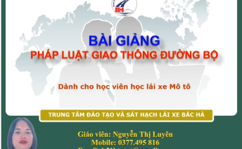 TRUNG TÂM ĐÀO TẠO VÀ SÁT HẠCH BẮC HÀ