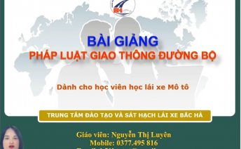 TRUNG TÂM ĐÀO TẠO VÀ SÁT HẠCH BẮC HÀ