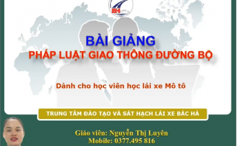 TRUNG TÂM ĐÀO TẠO VÀ SÁT HẠCH BẮC HÀ